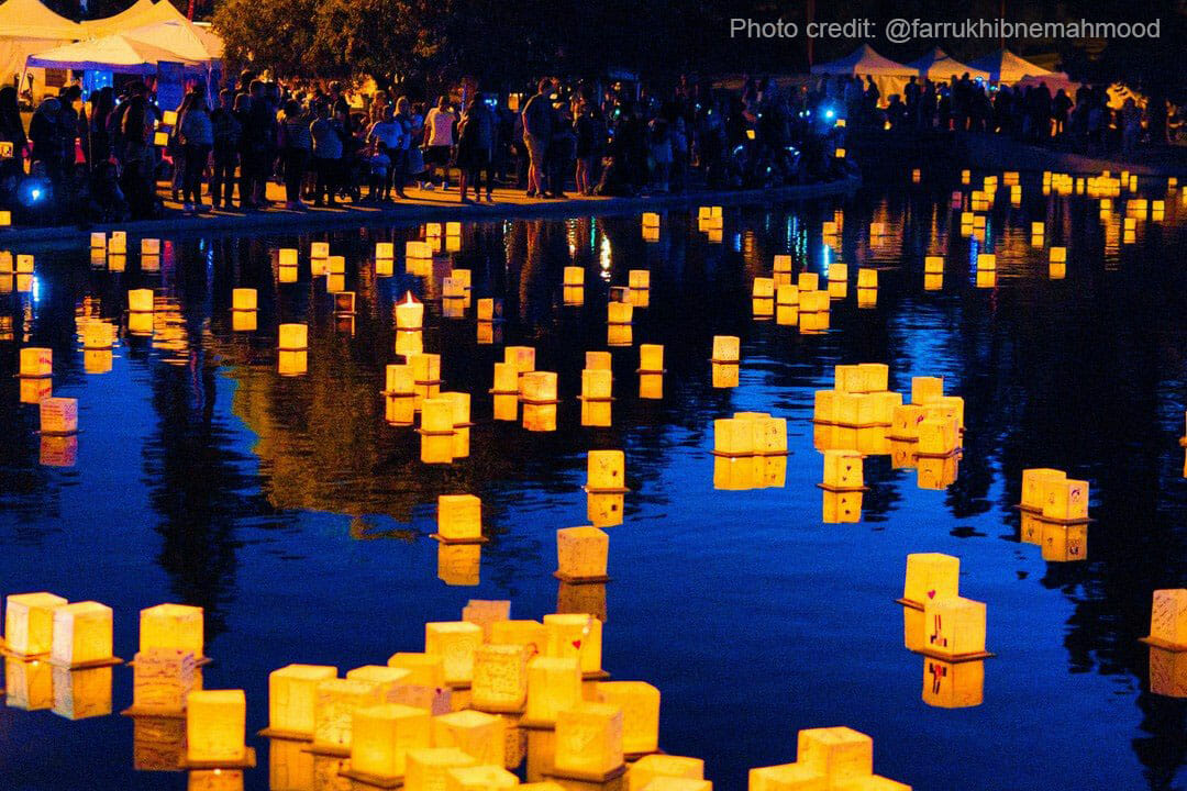 Water Lantern Festival at Kiwanis Park Tempe Tourism