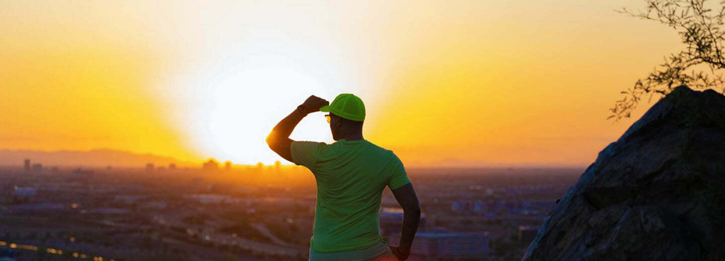 "A" Mountain Sunset Hike