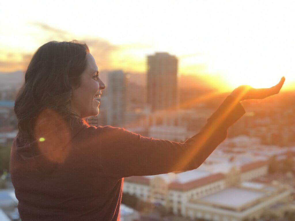 A Mountain sunset credit Monica Ortega