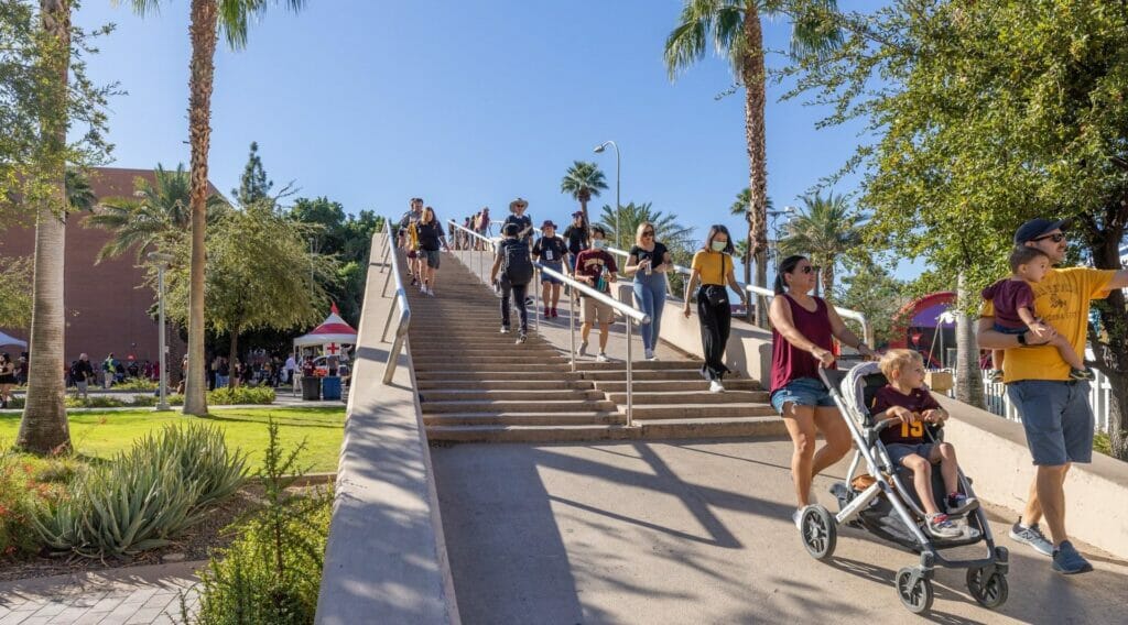 Family at ASU