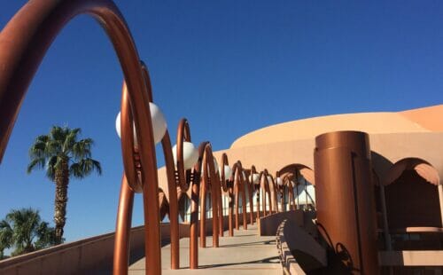 ASU Gammage bridge