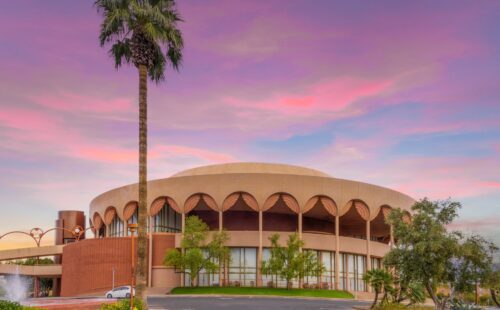 ASU Gammage sunset