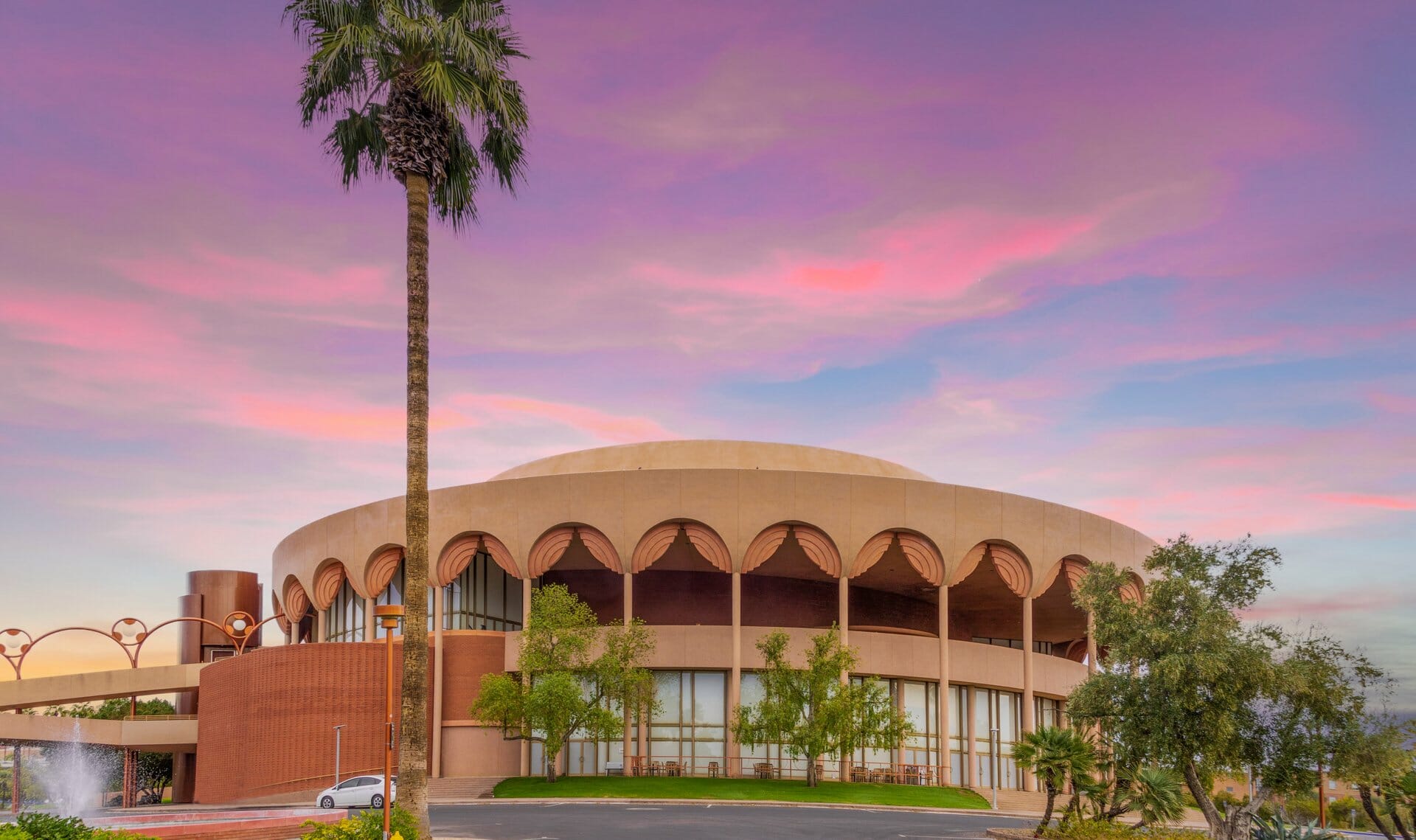 ASU Gammage sunset