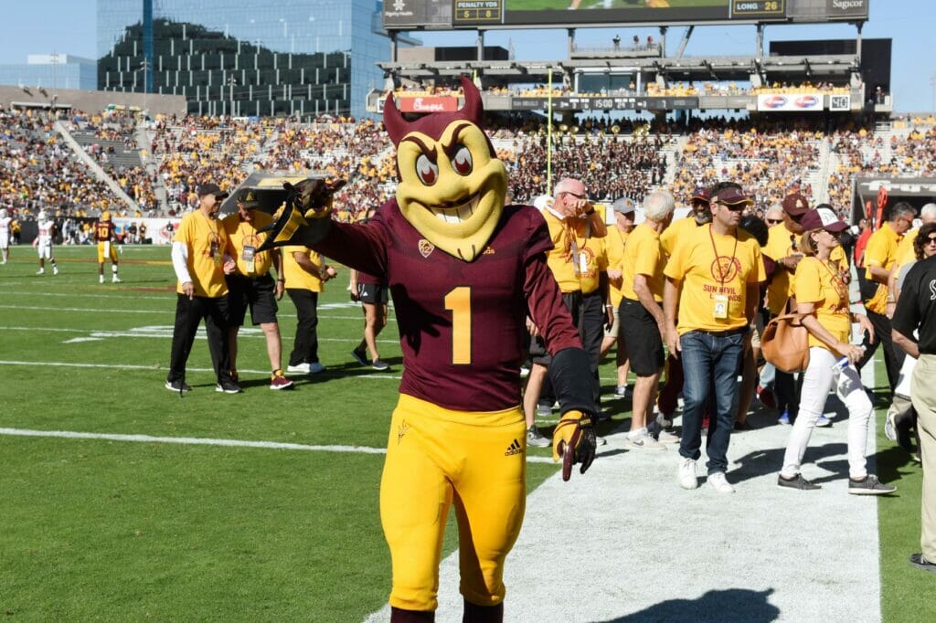 ASU Homecoming Game Sparky