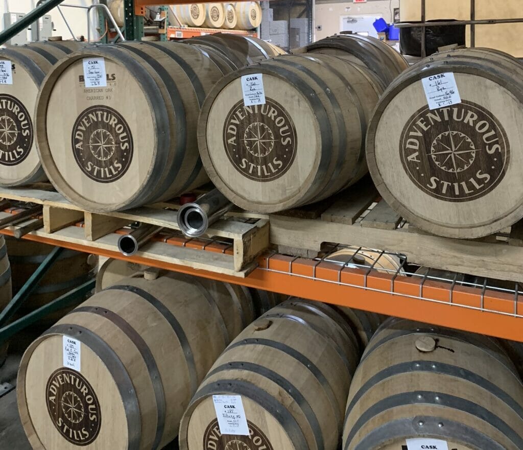 Adventurous Stills Tempe barrels credit Adventurous Stills