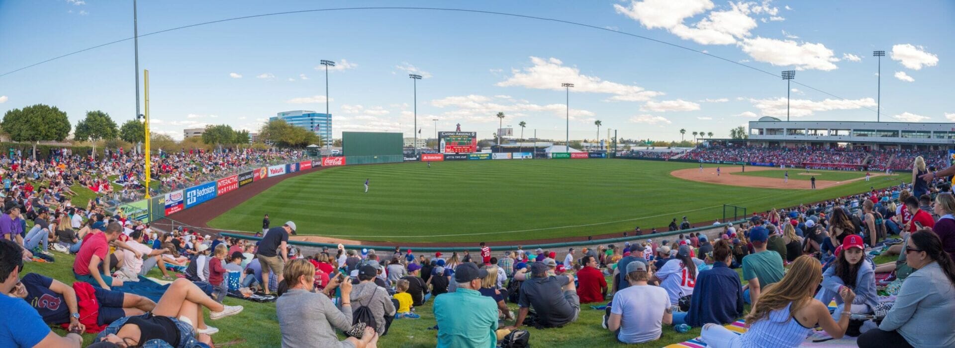 Angels Spring Training at Tempe Diablo Stadium