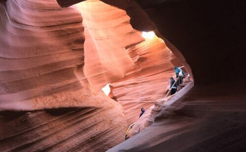 Antelope Canyon interior