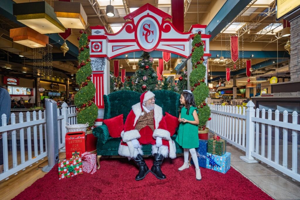 Celebrate the holidays with Santa at AZ Mills
