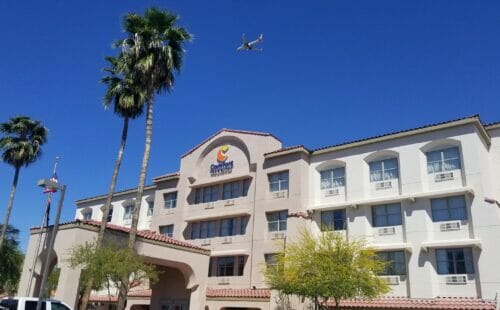 Comfort Inn Suites Tempe entrance