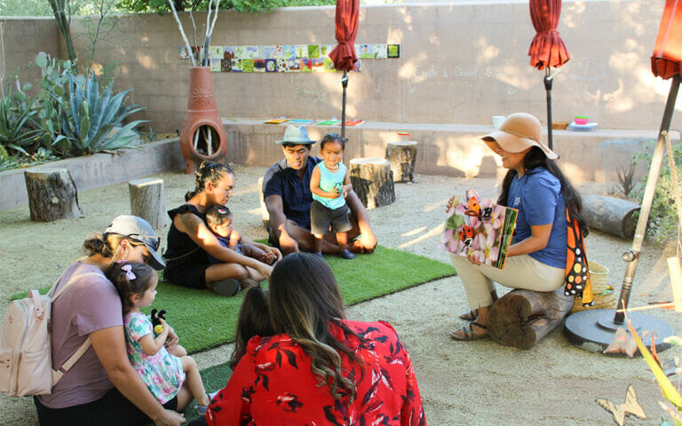 Storytime at Desert Botanical Garden