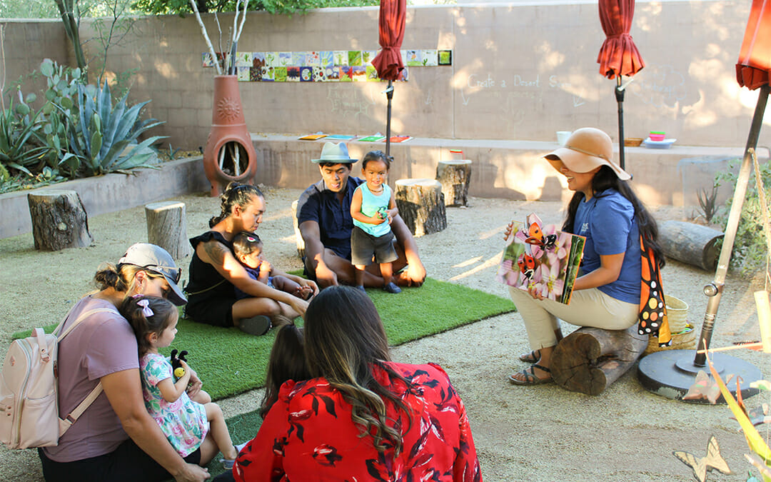 Storytime at Desert Botanical Garden