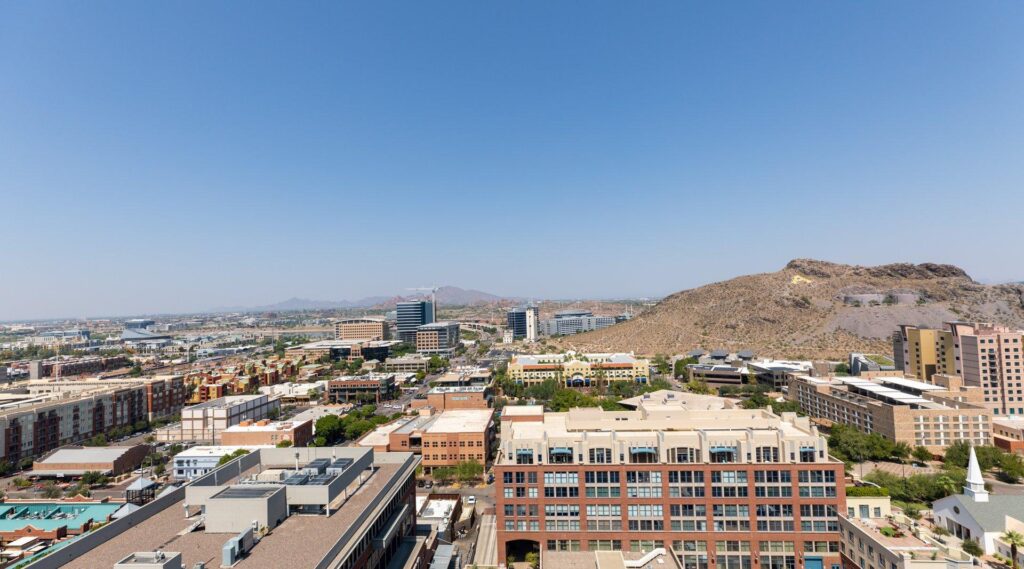 Downtown Tempe 'A' Mountain view