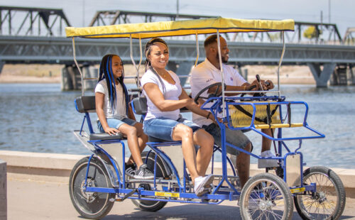 Family Bike at Tempe Town Lake