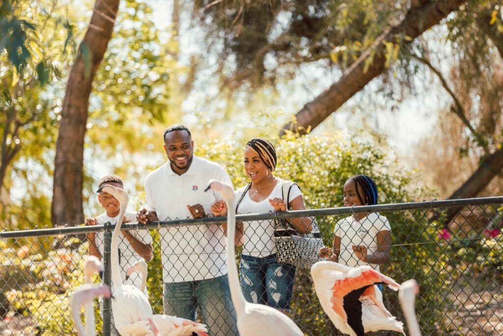 Family Outing at Phoenix Zoo