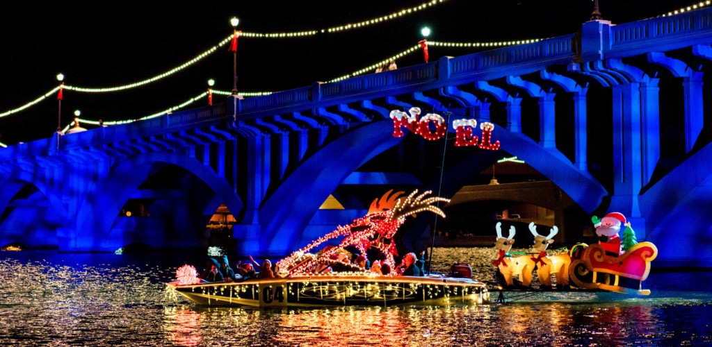 Fantasy of Lights Boat Parade Tempe Tourism