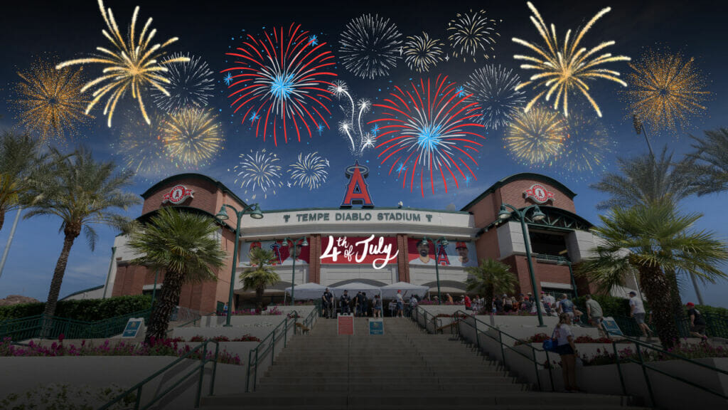 Fourth of July Tempe Diablo Stadium