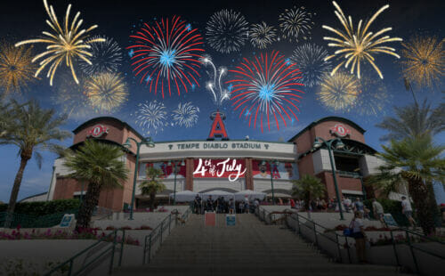 Fourth of July Tempe Diablo Stadium