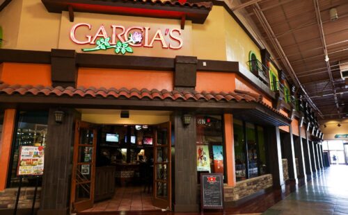 Exterior shot of Garcia's Mexican Restaurant at Arizona Mills