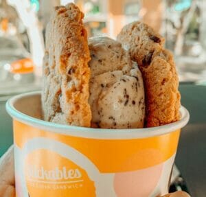 Ice cream sandwich from Slickables Tempe