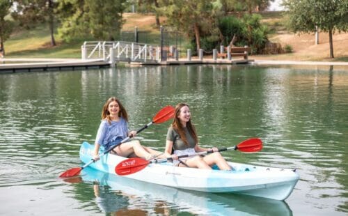 Kayaking at Kiwanis Park