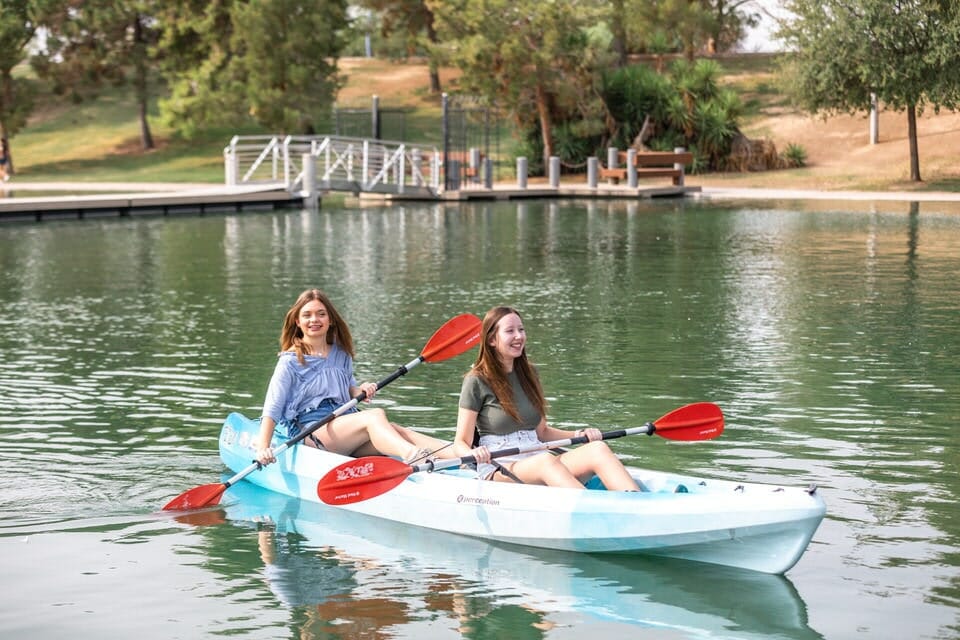 Kayaking at Kiwanis Park