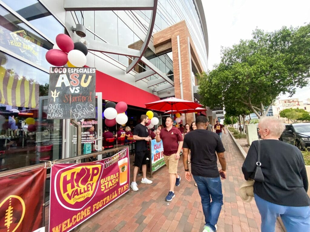 ASU Game Day at Loco Patron Downtown Tempe
