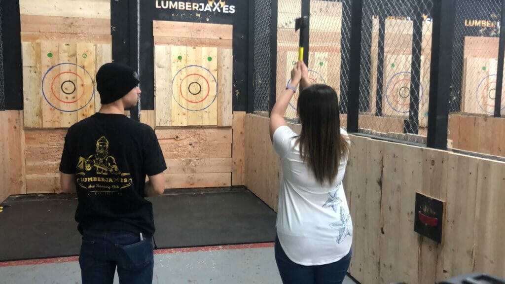 Lumberjaxes Axe Throwing in Tempe, Arizona