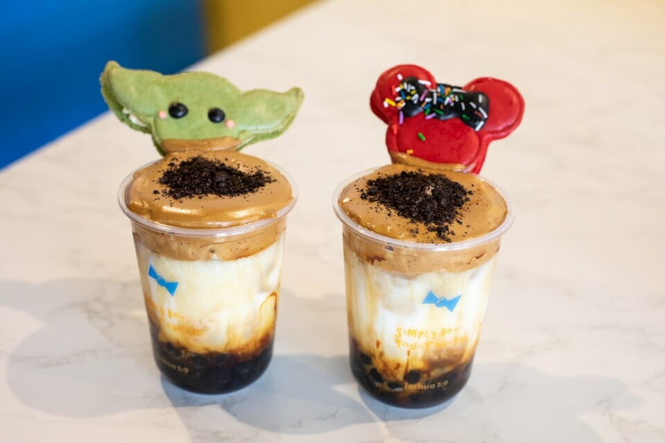Mango Rabbit Dalgona Coffee