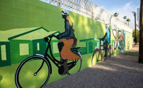 Meet Me at Daley Park mural by Jake Early