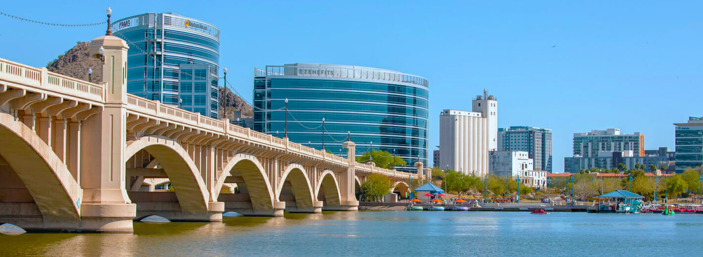 Tempe Town Lake & Mill Avenue Bridge