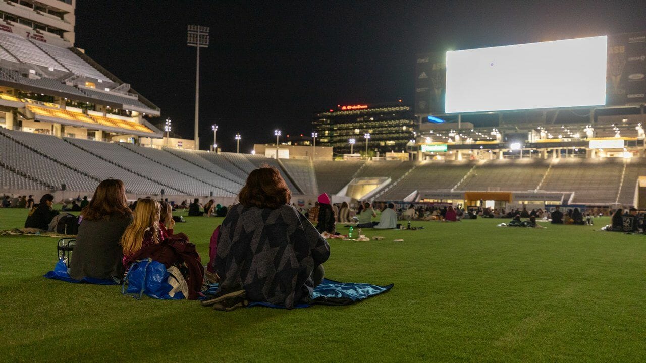 Movies on the Field at ASU Sun Devil Stadium Tempe Tourism