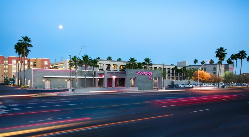 Moxy Tempe Hotel Exterior