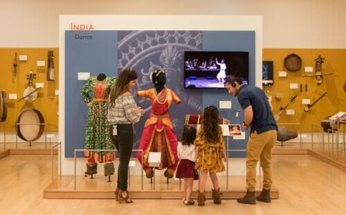 Musical Instrument Museum India display