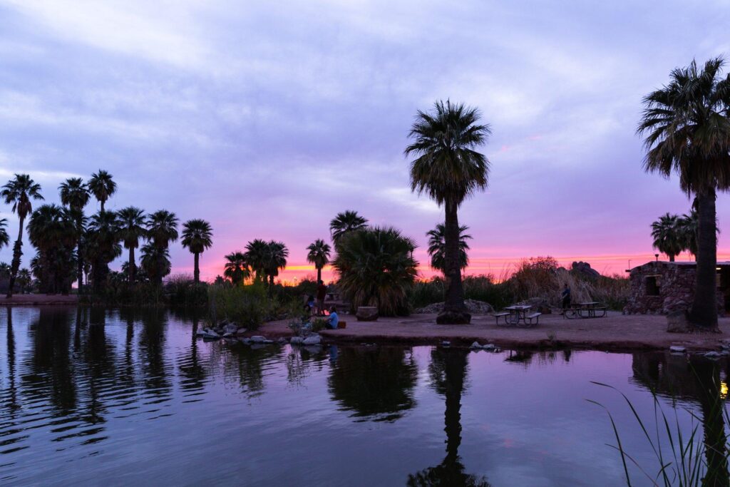 Papago Park sunset