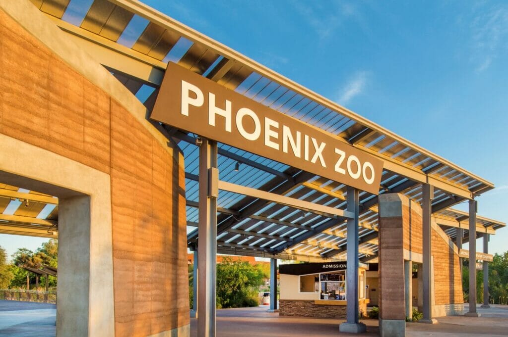 Phoenix Zoo Entrance