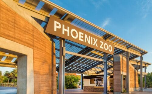Phoenix Zoo Entrance