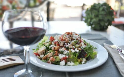 Pita Jungle Mediterranean Chicken Salad