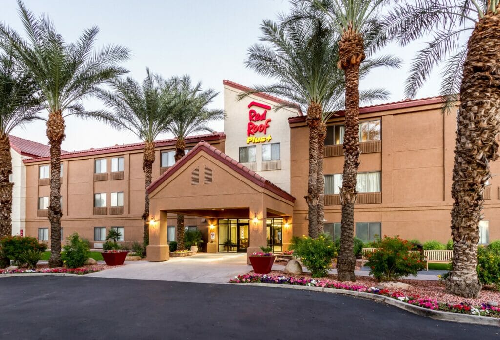 Red Roof Inn Entrance