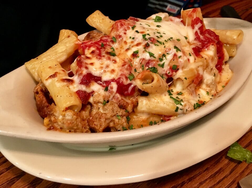 Rigatony's pasta dish