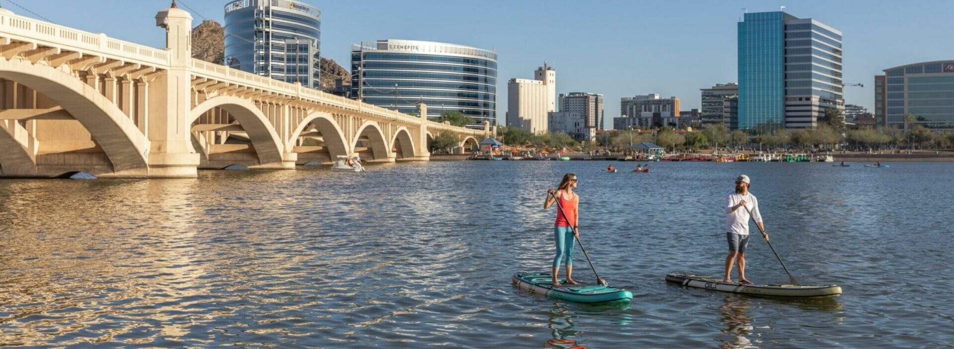 SUP Stand Up Paddleboard Tempe Town Lake