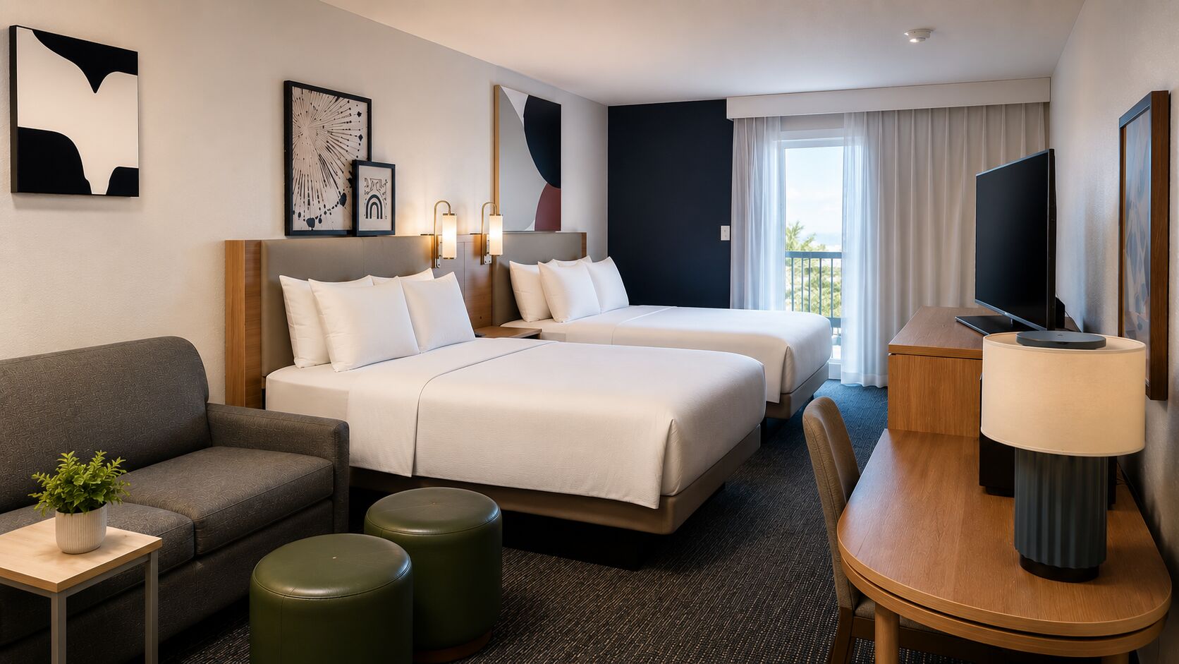 Spark by Hilton Tempe Phoenix Airport Guest Room