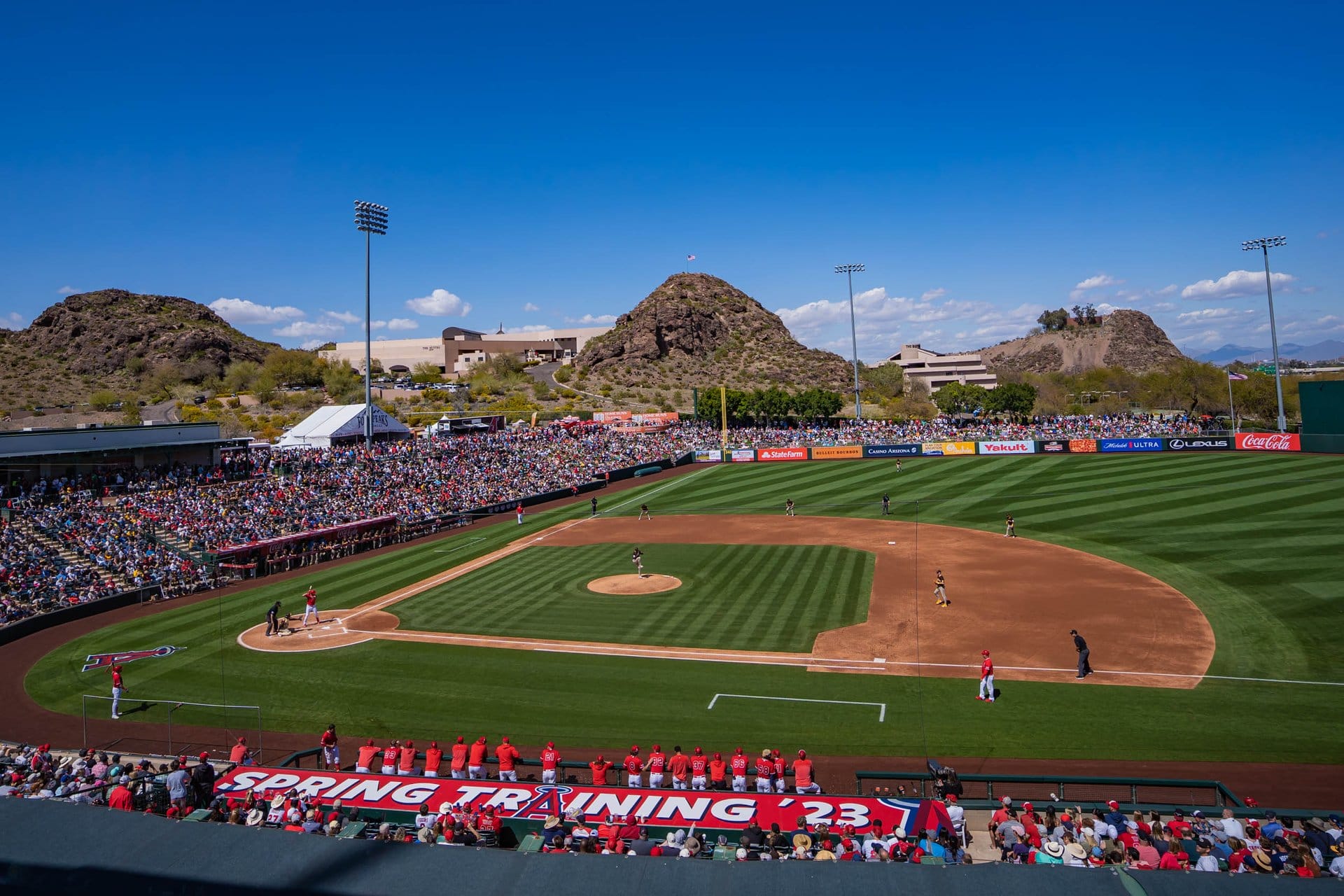 Spring Training at Tempe Diablo Stadium