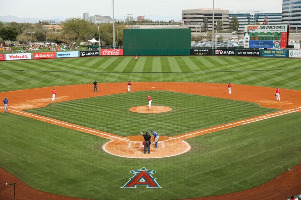 Cactus League Baseball Tempe Diablo Stadium