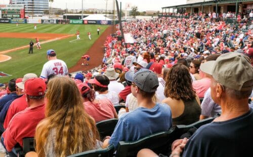 Spring Training at Tempe Diablo Stadium