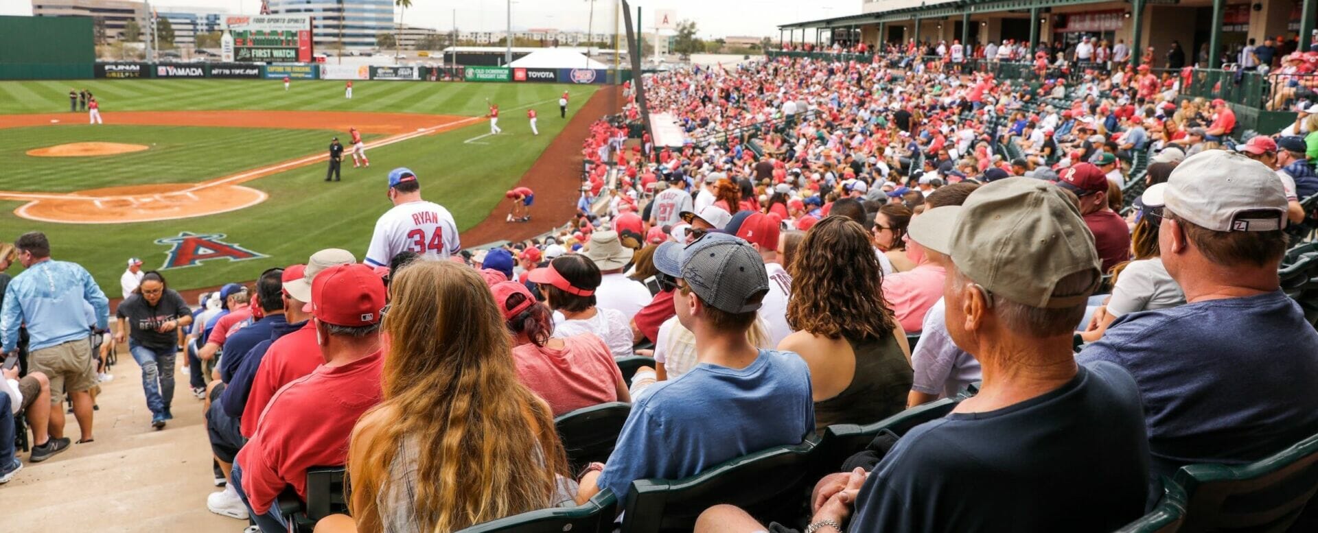 Spring Training at Tempe Diablo Stadium