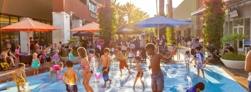 Summer Splash at Tempe Marketplace in Tempe, AZ