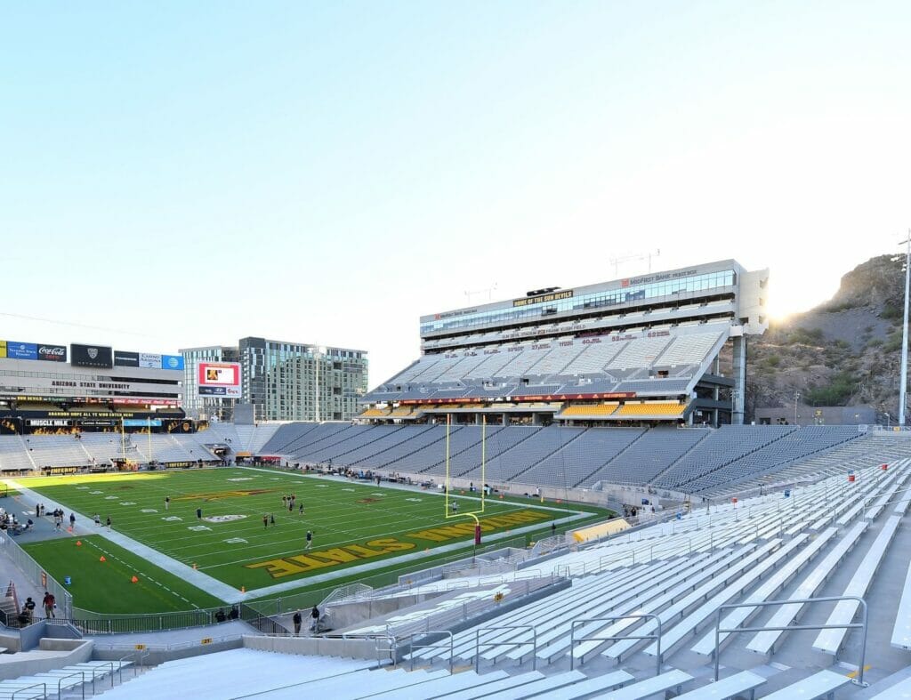 Sun Devil Stadium in Tempe, AZ