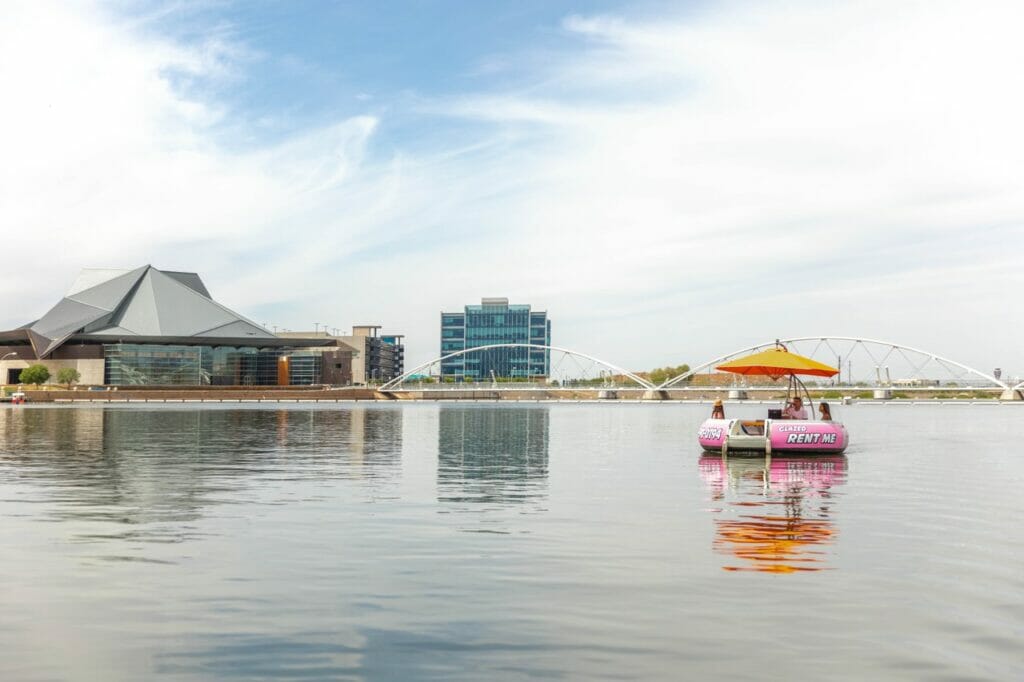 Donut Boat Tempe Town Lake