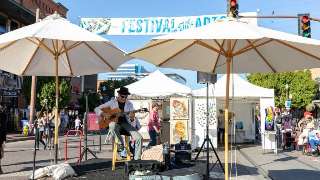 Tempe Festival of the Arts in Downtown Tempe