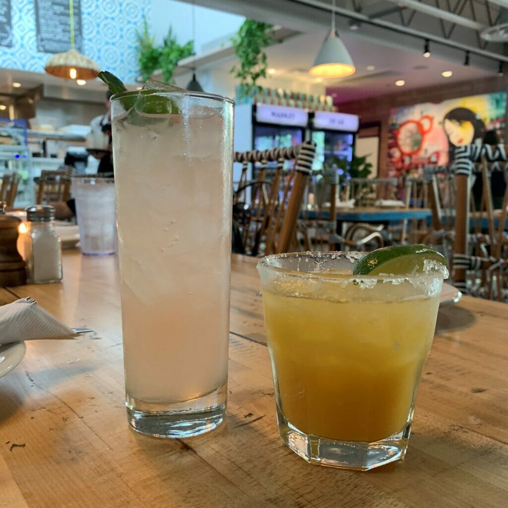 Drinks at Tempe Public Market Cafe